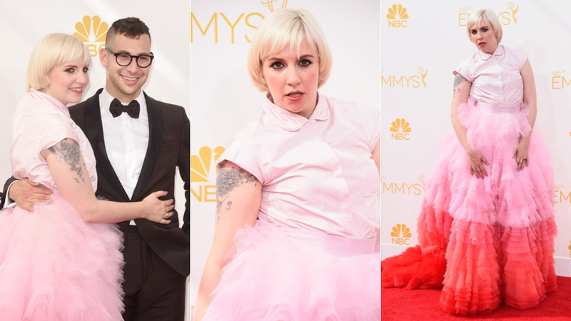 Illustration for article titled All the Sparkly, Slinky and Ridiculous Looks at the Emmys Red Carpet